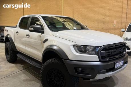 White 2019 Ford Ranger Double Cab Pick Up Raptor 2.0 (4X4)
