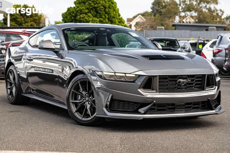 Grey 2026 Ford Mustang Fastback Dark Horse