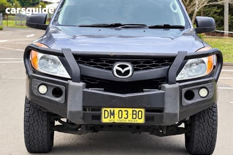Grey 2011 Mazda BT-50 Dual Cab Utility Xt (4X4)