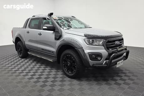 Silver 2020 Ford Ranger Double Cab Pick Up Wildtrak 2.0 (4X4)