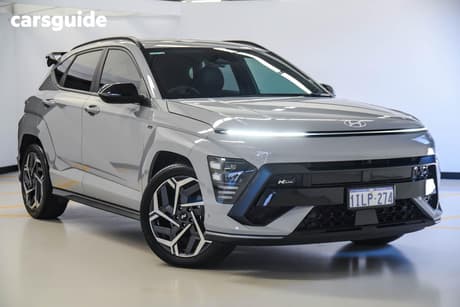 Grey 2024 Hyundai Kona Wagon Premium N Line
