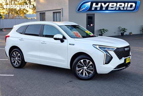 White 2023 GWM Haval Jolion Wagon Lux Hybrid
