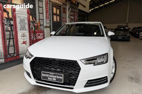 White 2016 Audi A4 Sedan 1.4 Tfsi S Tronic Sport