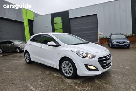 White 2015 Hyundai I30 Hatchback Active