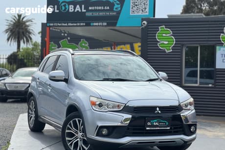 Silver 2016 Mitsubishi ASX SUV XLS (4WD) XC MY17