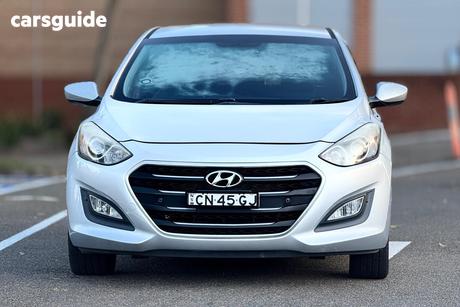 Grey 2016 Hyundai I30 Hatchback Active
