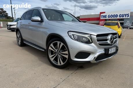 Silver 2018 Mercedes-Benz GLC250 Wagon D