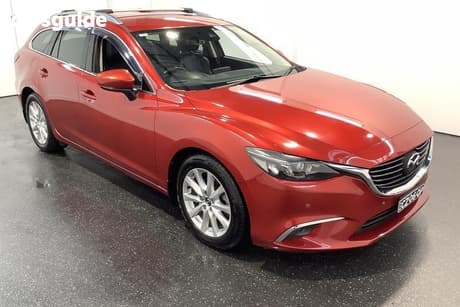 Red 2018 Mazda 6 Wagon Touring (5Yr)
