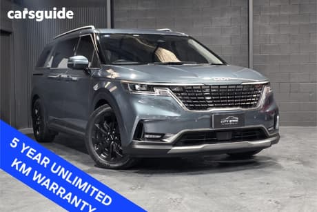 Blue 2023 Kia Carnival Wagon Special Edition