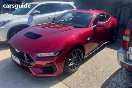 Red 2025 Ford Mustang Fastback Gt 5.0 V8