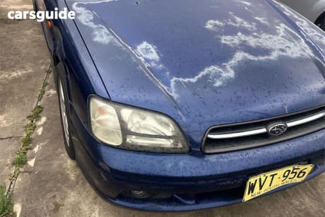 Blue 2000 Subaru Liberty Sedan Rx