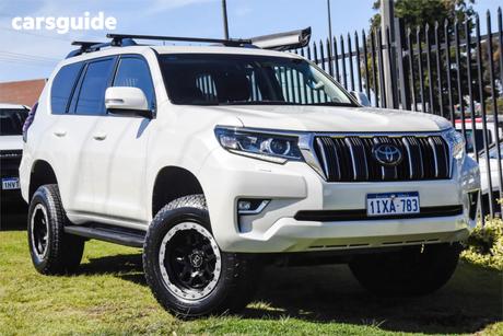 White 2017 Toyota Landcruiser Prado Wagon Gxl (4X4)