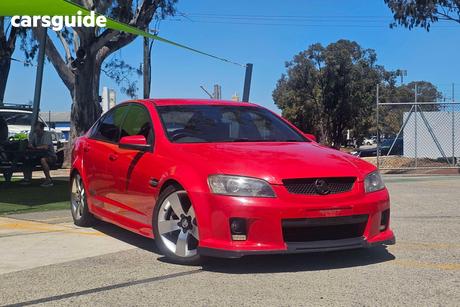 Red 2006 Holden Commodore Sedan Ss-V