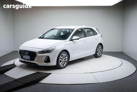 White 2019 Hyundai I30 Hatchback Active 1.6 Crdi