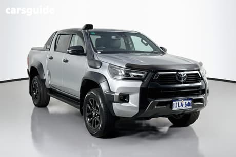 Silver 2023 Toyota Hilux Double Cab Pick Up Rogue (4X4)