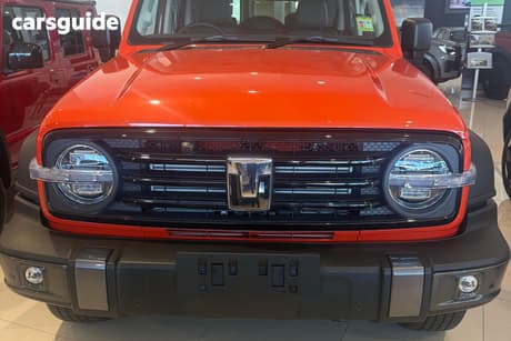 Orange 2026 GWM Tank 300 Wagon Ultra Diesel