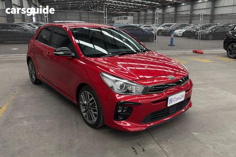 Red 2019 Kia RIO Hatchback Gt-Line