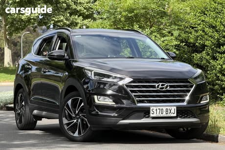 Black 2018 Hyundai Tucson Wagon Highlander (Awd)