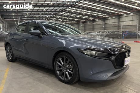 Grey 2020 Mazda 3 Hatchback G20 Evolve