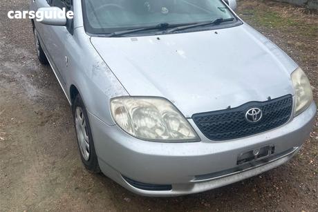 Silver 2002 Toyota Corolla Hatchback Ascent Seca