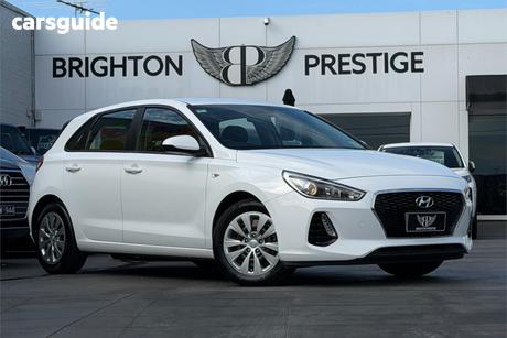 White 2020 Hyundai I30 Hatchback Go