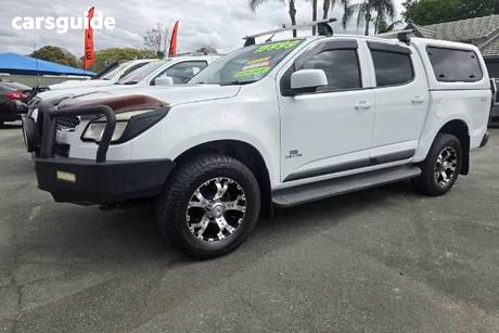 White 2013 Holden Colorado Crew Cab Pickup Lx (4X4)