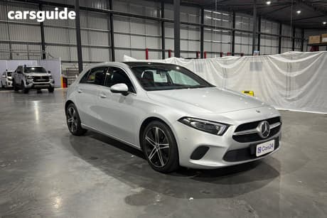 Silver 2018 Mercedes-Benz A200 Hatchback