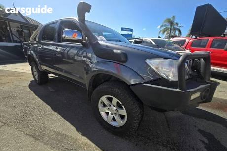 Grey 2010 Toyota Hilux Dual Cab Pick-up Sr5 (4X4)
