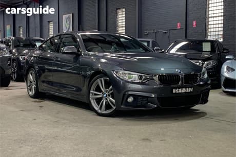 Grey 2016 BMW 420I Coupe Gran Coupe Sport Line