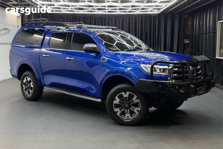 Blue 2022 GWM UTE Dual Cab Utility Cannon-X (4X4)