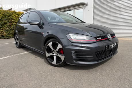 Grey 2016 Volkswagen Golf Hatchback Gti