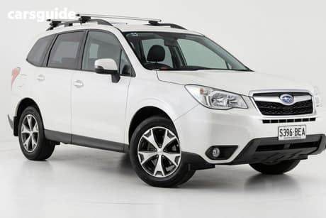 White 2014 Subaru Forester Wagon 2.5I Luxury Limited Edition