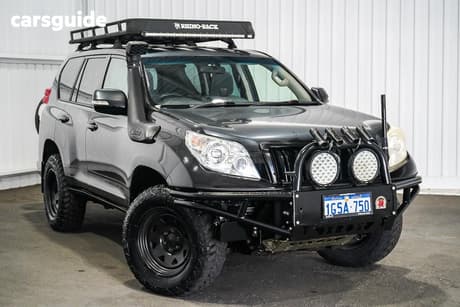 Black 2012 Toyota Landcruiser Prado Wagon Gx (4X4)