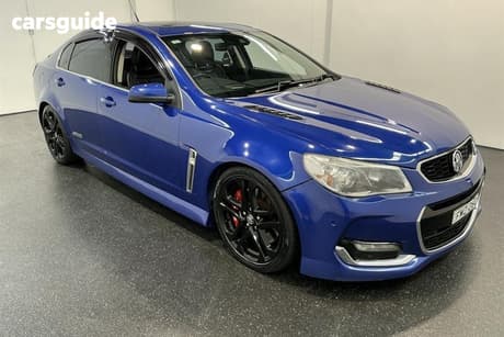 Blue 2015 Holden Commodore Sedan Ss-V Redline