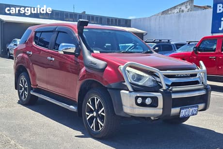 Red 2020 Isuzu MU-X Wagon Ls-U (4X4)