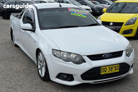 White 2014 Ford Falcon Ute Tray XR6 (LPI) FG MK2