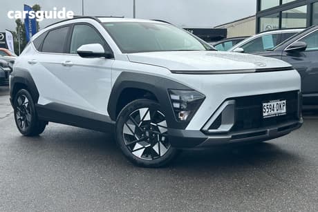 White 2025 Hyundai Kona Wagon Elite