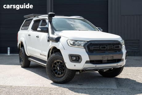 White 2019 Ford Ranger Double Cab Pick Up Wildtrak 3.2 (4X4)