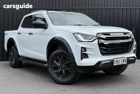 White 2023 Isuzu D-MAX Crew Cab Utility X-Terrain (4X4)