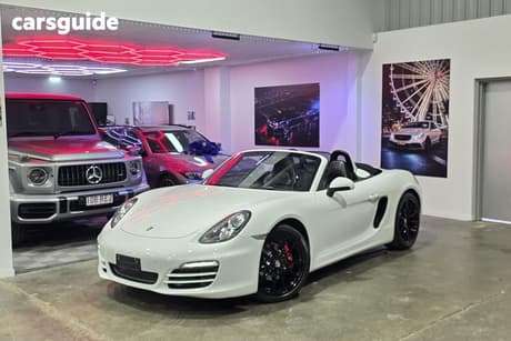 White 2014 Porsche Boxster Roadster
