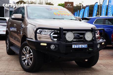 Silver 2018 Ford Everest Wagon Trend (4Wd 7 Seat)