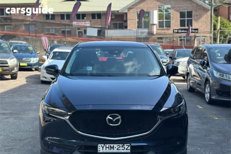 Blue 2017 Mazda CX-5 Wagon Touring (4X4)