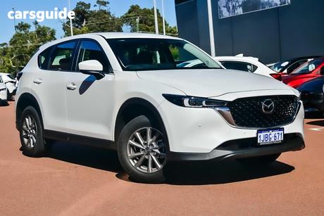 White 2026 Mazda CX-5 Wagon G25 Maxx Sport (Fwd)