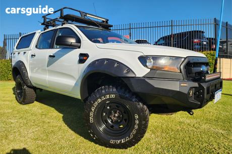 White 2017 Ford Ranger Crew Cab Utility Xl 2.2 (4X4)