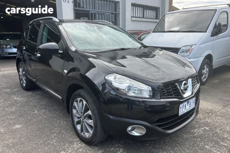 Black 2011 Nissan Dualis Wagon Ti (4X4)