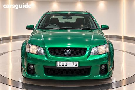 Green 2011 Holden Commodore Sedan Sv6