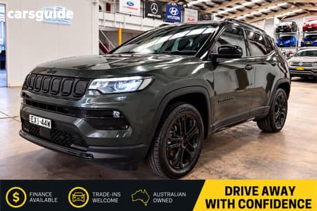 Green 2021 Jeep Compass Wagon Night Eagle (Fwd)