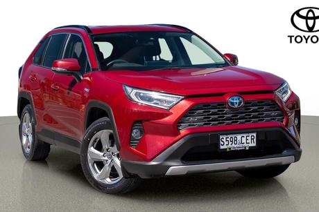 Red 2020 Toyota RAV4 Wagon Gxl Awd Hybrid