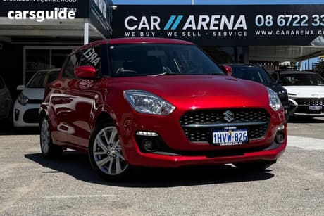 Red 2023 Suzuki Swift Hatchback Gl Navi