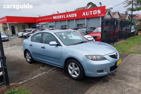 Blue 2008 Mazda 3 Sedan Neo Sport